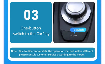 Wireless CarPlay 6.5" For Ferrari California T（15-18）Android mirror link AirPlay CarPlay function