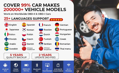 LAUNCH X431 PROS V 5.0 Diagnostic Tools OBD2 Car Scanner PRO V All System Diagnostic Automotive Tool ECU Coding 2024 New Version