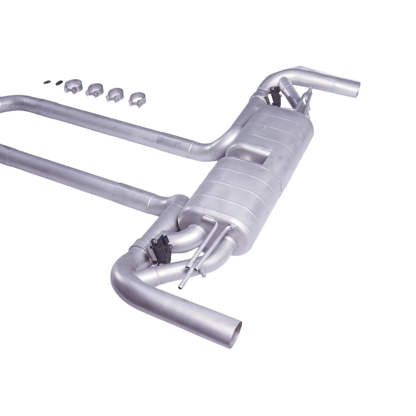 For 2012~2016 Mercedes AMG GL63 ML63 X166 5.5 Exhaust Muffler, Car Electric Valve Exhaust System Created with 304 Stainless Stee