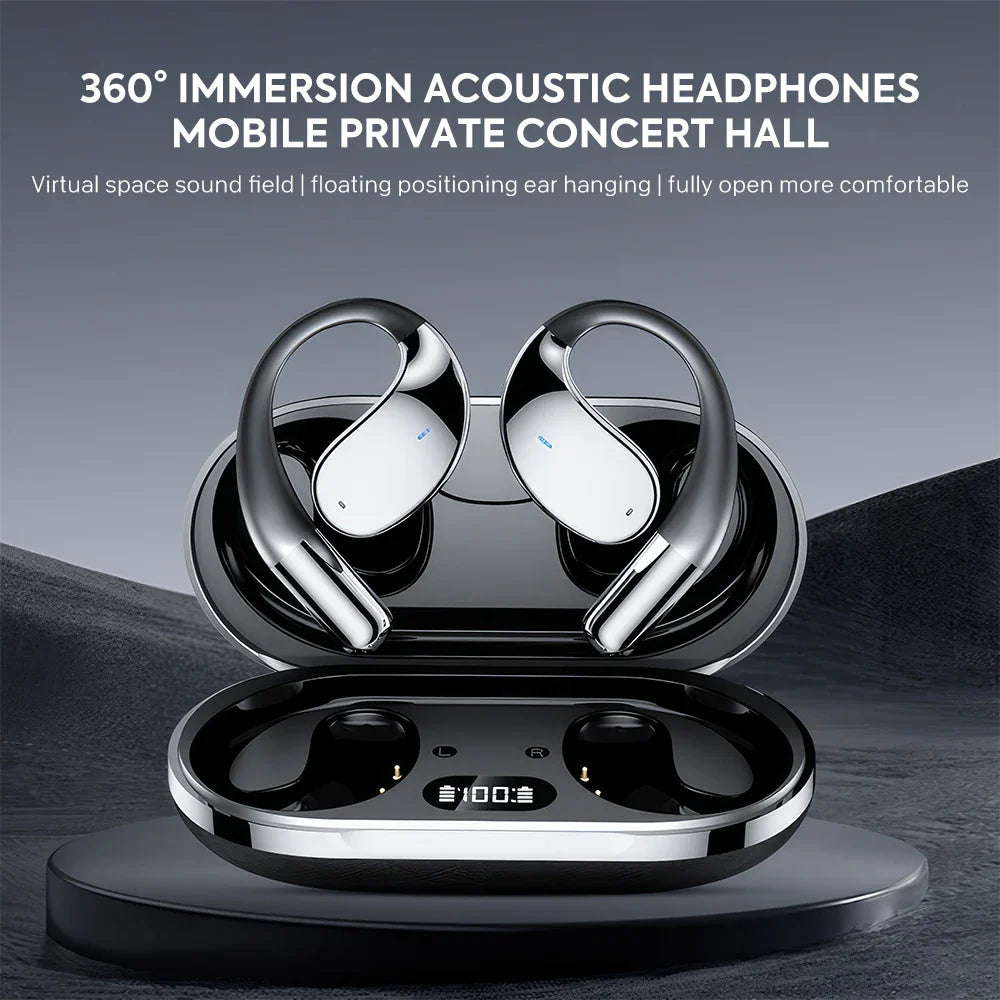Mpow YYK-Q39 Wireless Earphones Bluetooth 5.4 Headphone OWS Open Ear Earbuds HIFI Heavy Bass Ultra-long-time Sports Earbuds TWS