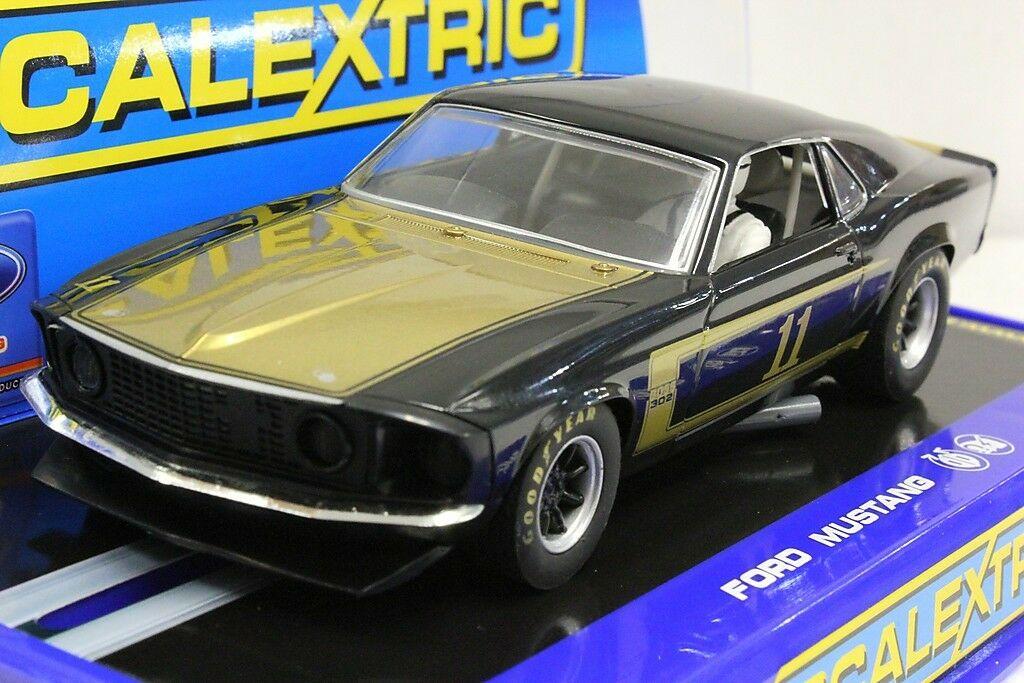 Scalextric C3230 Ford 302 Boss Mustang Smokey Yunick 1/32 Slot Car