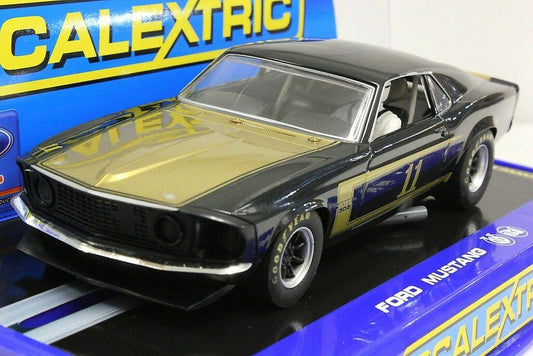 Scalextric C3230 Ford 302 Boss Mustang Smokey Yunick 1/32 Slot Car