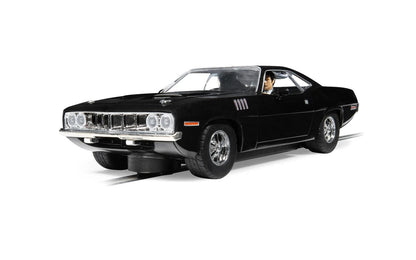 Scalextric C4595 Plymouth Barracuda John Wick Chapter 4 1/32 Slot Car DPR
