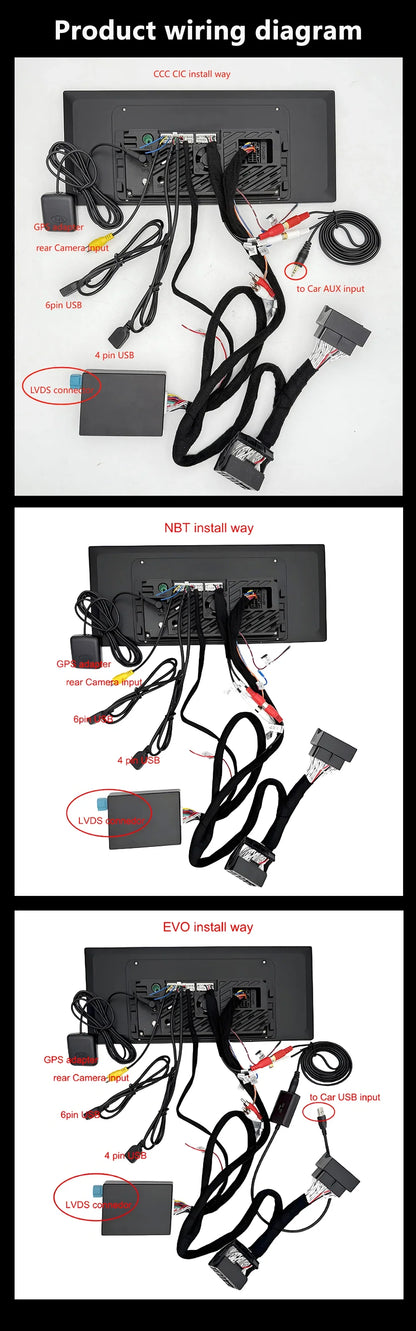RHD For BMW 5 Series F10 F11 2011 - 2017 Android Wireless Carplay Radio Multimedia Player GPS WIFI DSP Stereo Screen Accessories