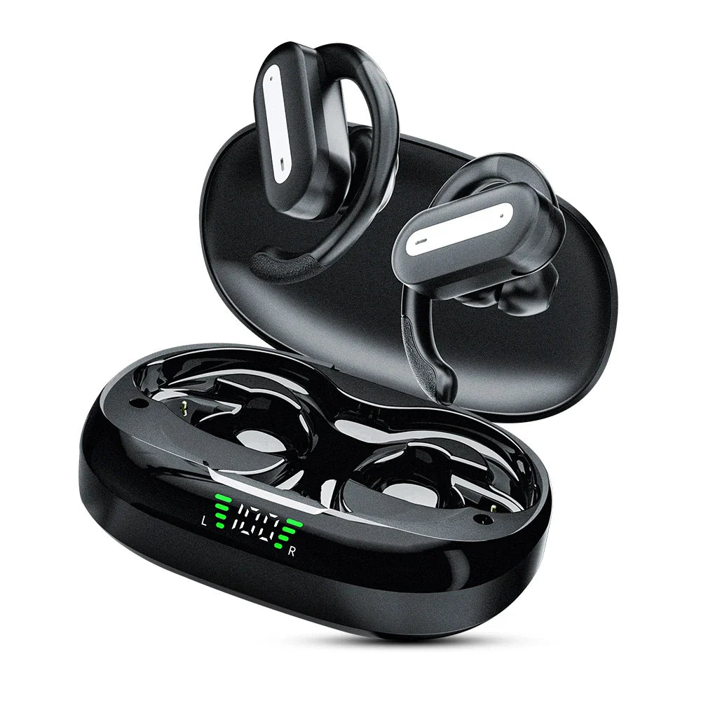 Mpow SP36 In-ear Bluetooth 5.4 Headphones Touch Control TWS Earphones with Earhook Wireless Sports Earphones 40 Hours Playtime