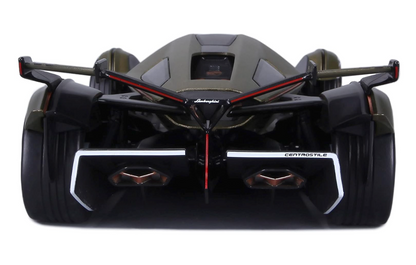 Lamborghini V12 Vision Gran Turismo Matt Green Metallic 1/18 Diecast Model Car by Maisto