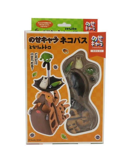My Neighbor Totoro Catbus Nosechara Stacking Figure Set