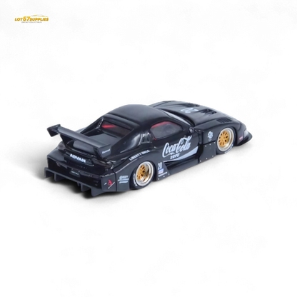 INNO64 Mazda RX-7 LBWK Black 1:64
