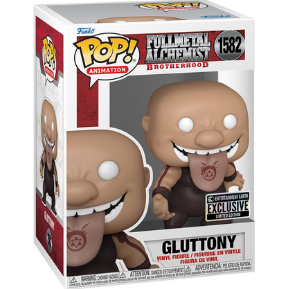 Fullmetal Alchemist: Brotherhood Gluttony Funko Pop! Vinyl Figure #1582 - Entertainment Earth Exclusive