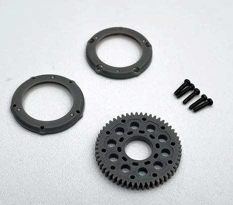 RX513V4 REFLEX RACING - 53T MOLDED SPUR AND COVERS
