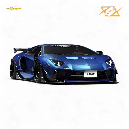 (Pre-Order) 404error LBWK Aventador 2.0 - Matel Blue 1:64