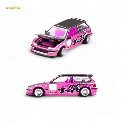 (Pre-Order) Kaido House Honda Civic (EF) Kaido Loop Spec V1 - 1:64