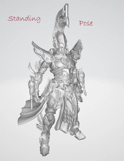 The First Phoenix by 3DArtGuy 32mm scale, 50mm or 100mm, Miniature War Gaming Figure, Grim Dark, Proxy, Space Elf