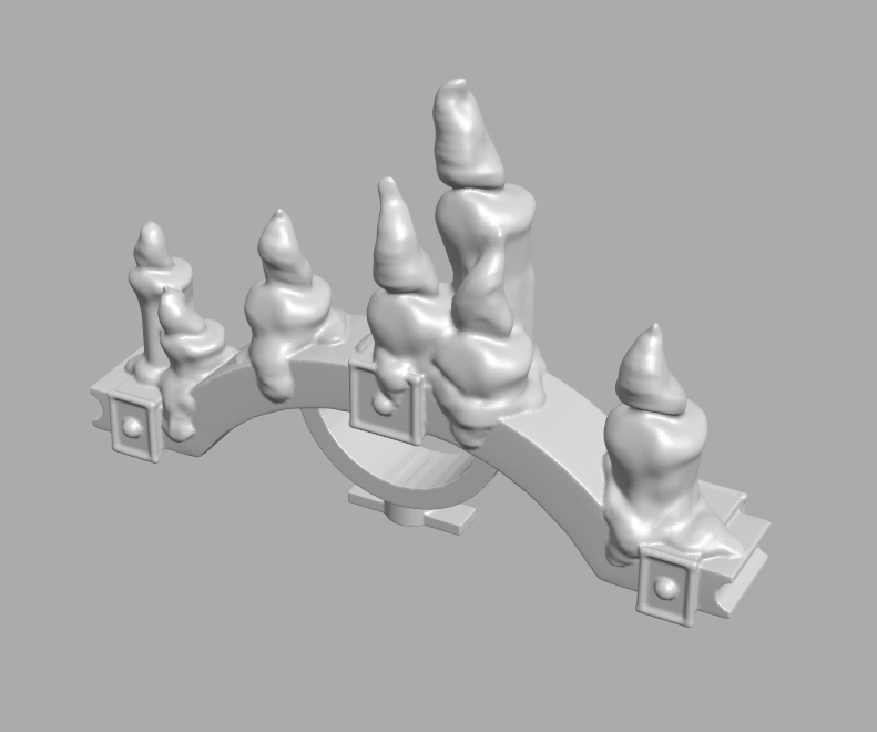 Pactum Aeternum Crusader Decor Set by DakkaDakkaStore – Resin Printed Grimdark Bits (28/32mm Scale)