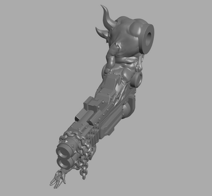 Chaos Wrath Juggernaut Multipart Set by WildMesh – Resin Printed Grimdark Sci-Fi Mini (28/32mm)