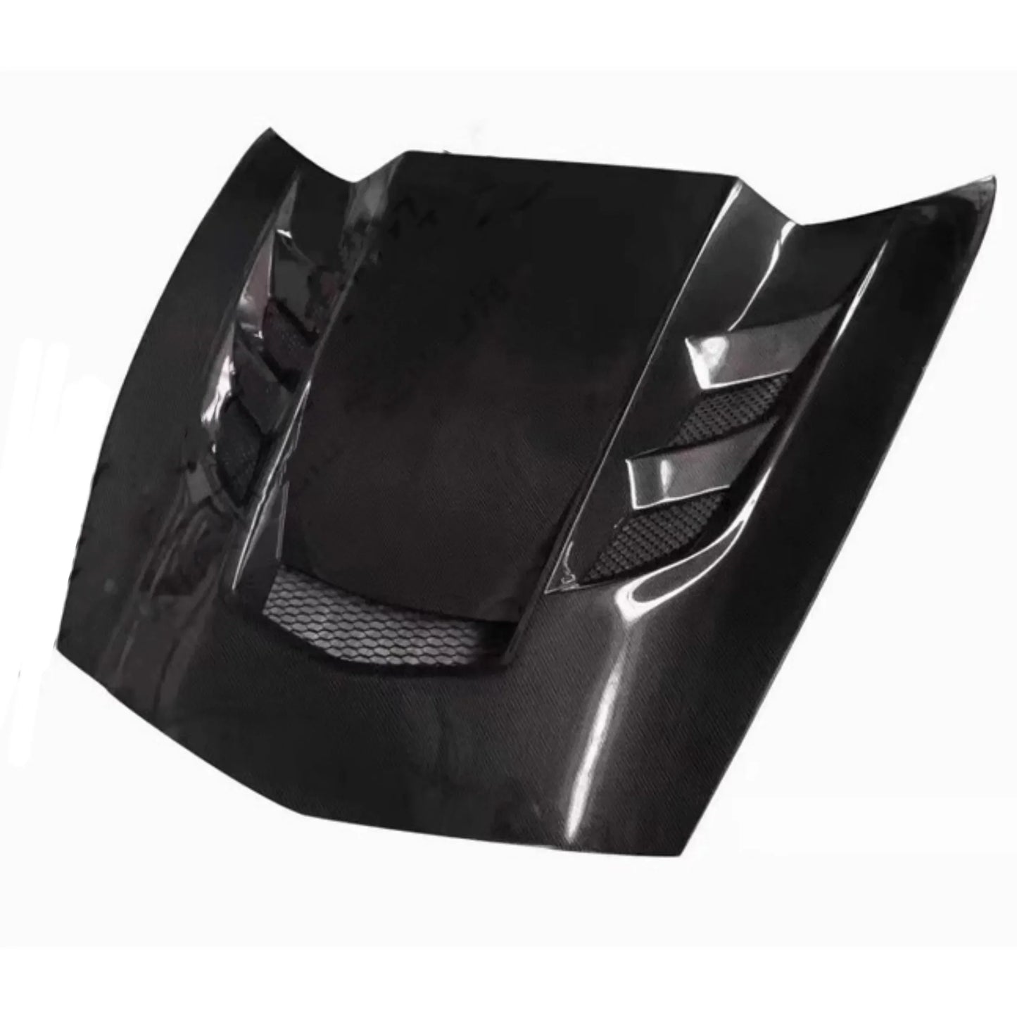 Body Kit Carbon Fiber Engine Hood Engine Cover Assembly For Chevrolet Corvette C7 Modified New Style Auto Accessories