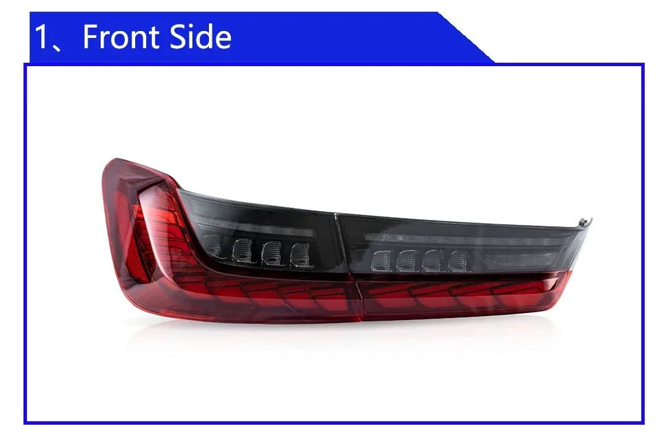 Car Taillights For BMW 3 Series G20 G28 320i 325i 330i 2020-2024 Upgrade LED Dynamic Dragon Taillight Accessories Assembly