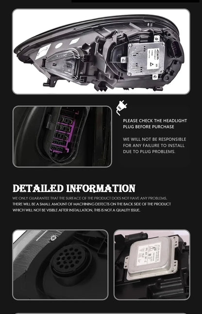 Car Lights For Porsche Panamera LED Headlights 2010 2011 2012 2013 970 970.1 Laser Matrix Headlamps Plug and Play