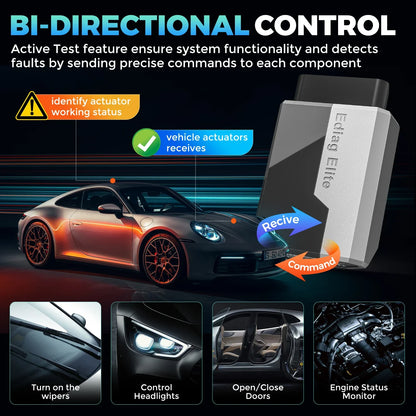 10 Pcs /Lot KINGBOLEN EDIAG Elite OBD2 Scanner Bluetooth,15 Resets Read/Clear fault code Car Diagnostic Scan Tool Lifetime free