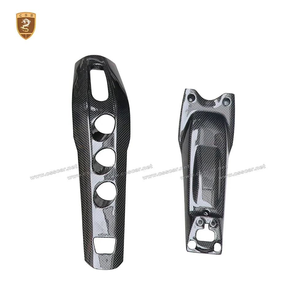 Car Central Control Button Cover Trim Sticker Panel Patch Interior Decoration Accessories For Ferrari F12 OEM Style