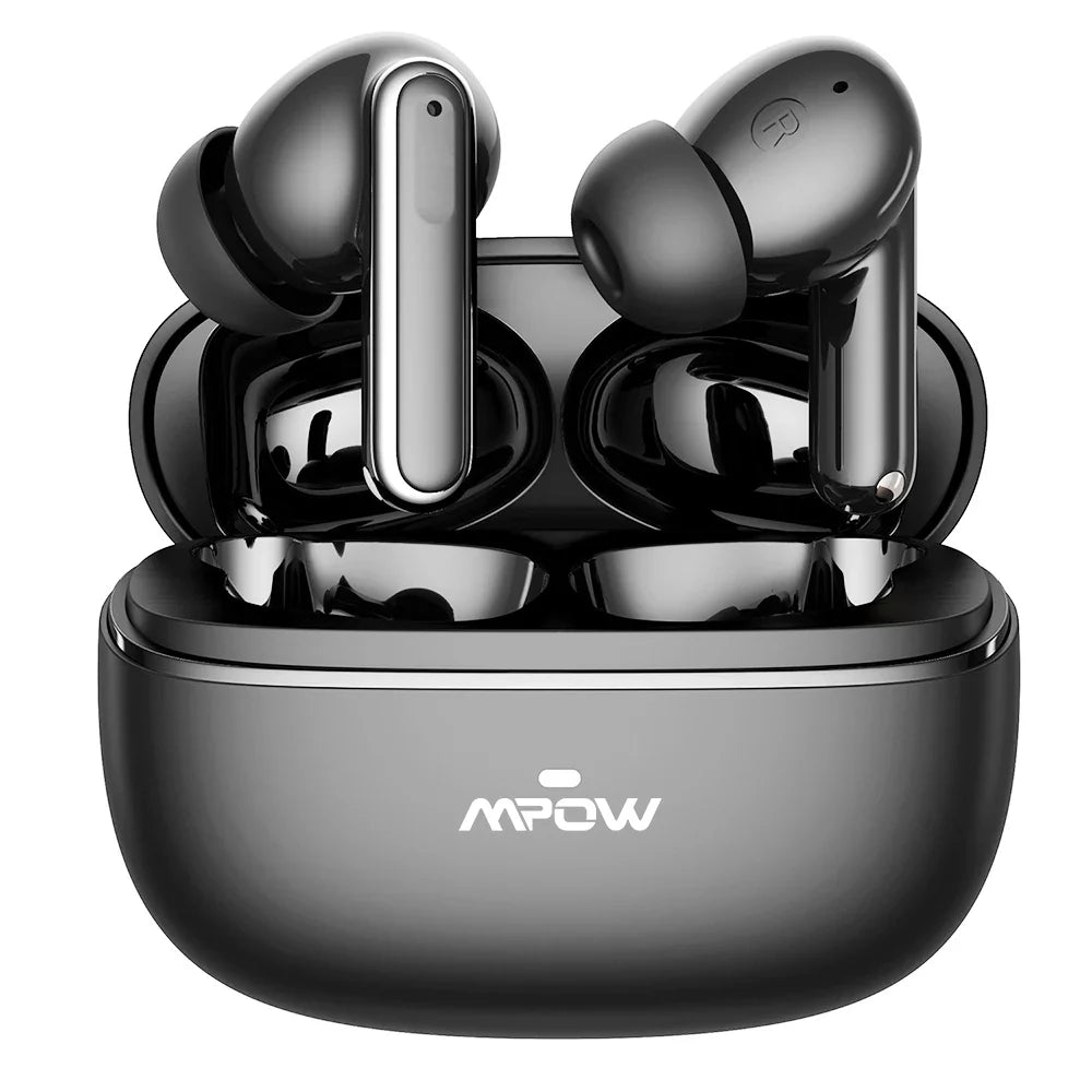 Mpow XY-17 Bluetooth 5.3 In-ear Wireless Sports Earphones ANC Active Noise Reduction Bluetooth 26H Playtime Headset for iPhone