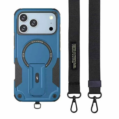 Crossbody Magnetic Holder Case For iPhone