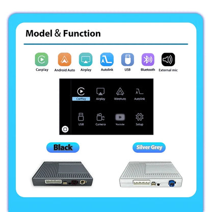 Wireless CarPlay6.5" 8.8 '10.25" For Ferrari F12 F458 812 F488 F8 Potorfino Android mirror link AirPlay CarPlay function
