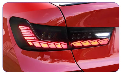 Car Taillights For BMW 3 Series G20 G28 320i 325i 330i 2020-2024 Upgrade LED Dynamic Dragon Taillight Accessories Assembly