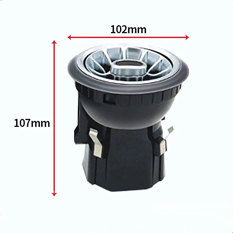 The dashboard air conditioning vent LED 64-color turbo vent is suitable for Hummer H2