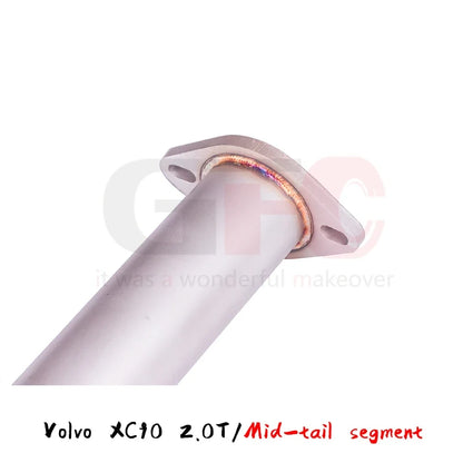 GFC catback exhaust muffler for  Volvo XC60 XC90 2.0T, Car electric valve exhaust system made of 304 stainless steel