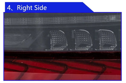 Car Taillights For BMW 3 Series G20 G28 320i 325i 330i 2020-2024 Upgrade LED Dynamic Dragon Taillight Accessories Assembly