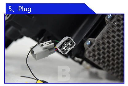 Auto Headlight For Toyota Prado 2018-2023 LED Car Front lamps Assembly Upgrade Bugatti Design Four Projector Lens Accessories