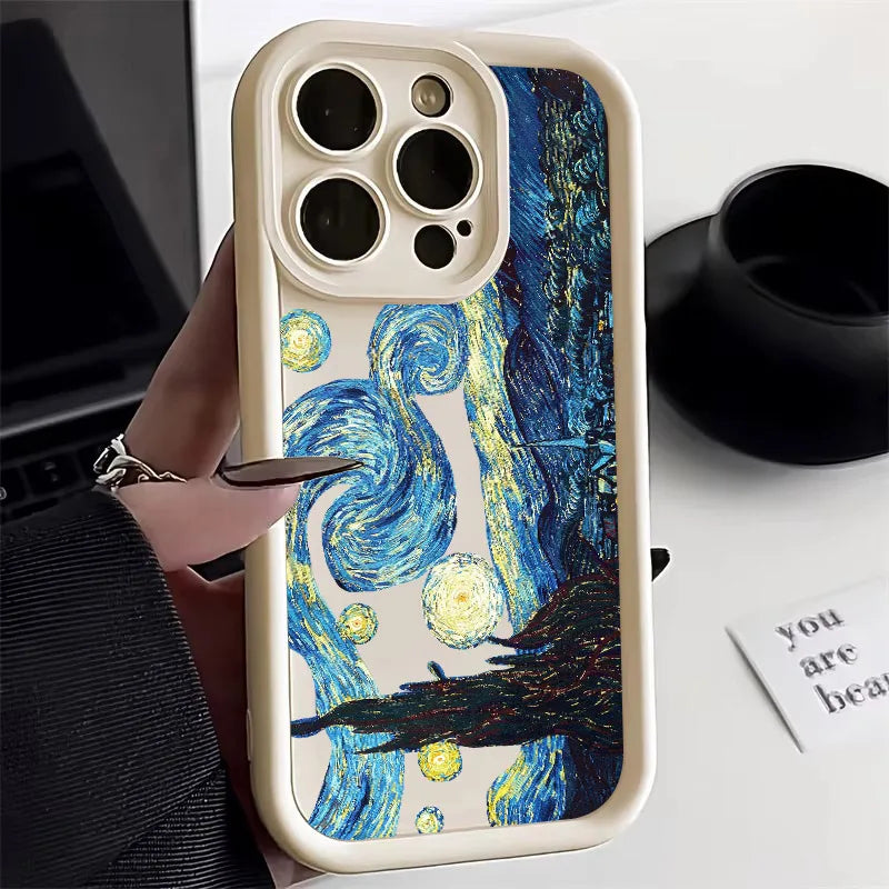 Van Gogh Starry Sky Oil Painting Phone Case