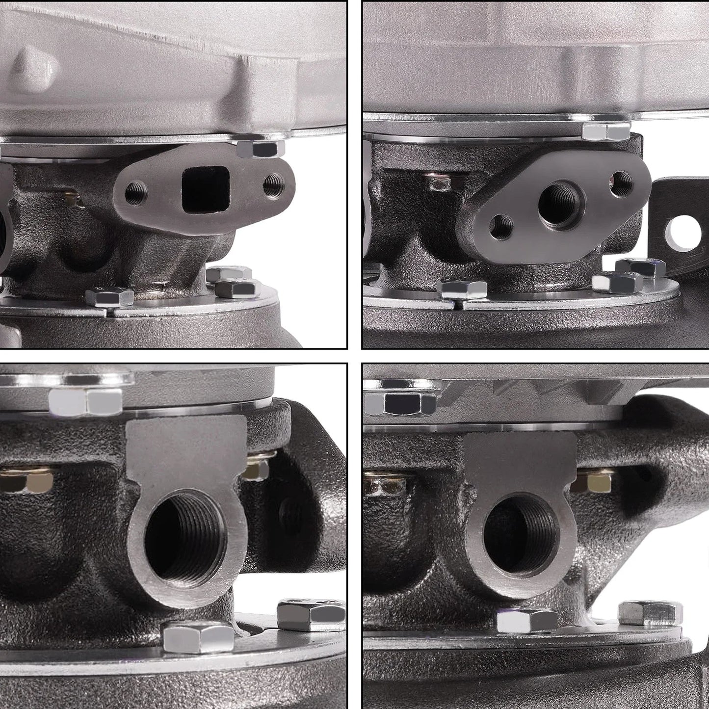 GT30 GT3037 GT3076 4 bolts Flange A/R 0.6 0.82 Water Cool Universal  Turbocharger for All  4 / 6 cyl  2.5L-3.0L engines
