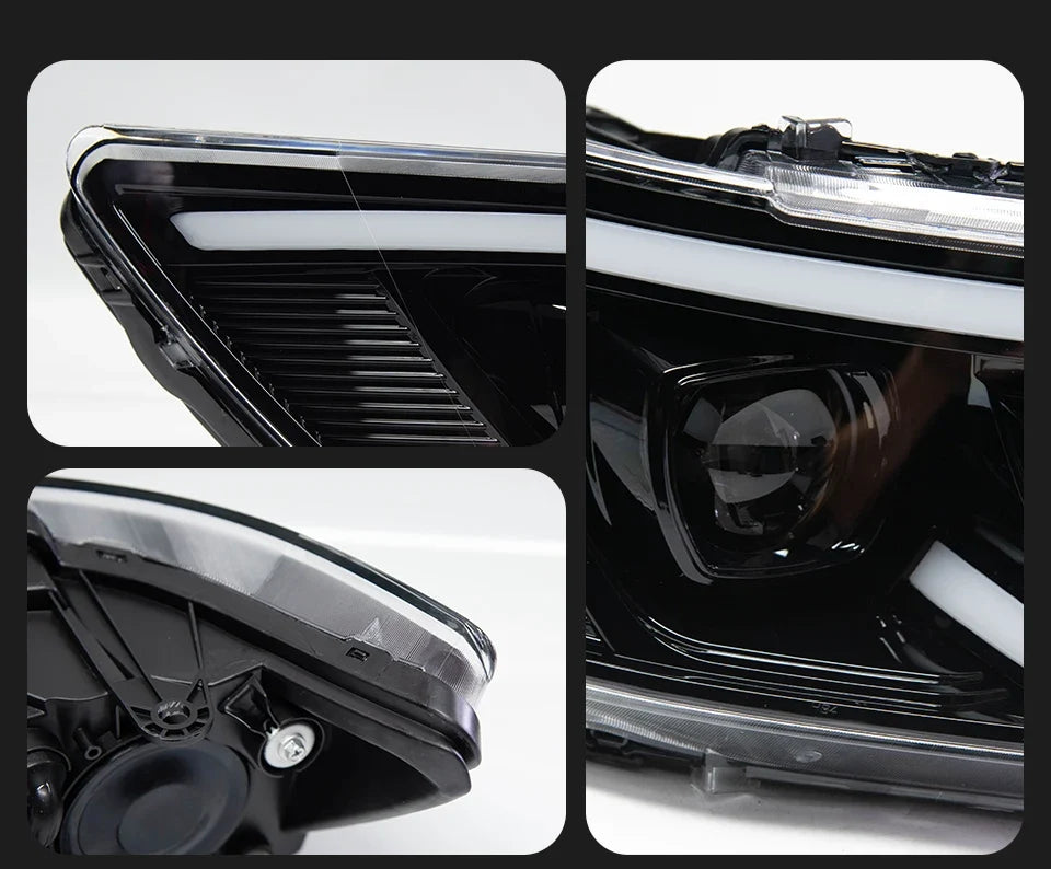 AKD Car Styling for Dodge JCUV Journey 2009-2016 LED Headlight Fiat Freemont LED DRL Hid Angel Eye Bi Xenon Beam Accessories