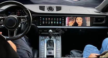 Double Interactive Screen Android 13 8+128G car radio Car Multimedia Stereo For Porsche Macan 2014-2018 DSP 360 Navigation