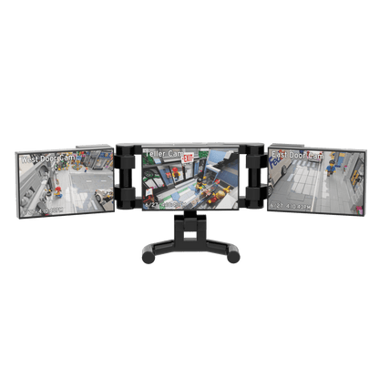 Security Monitors - Custom Printed Minifig Scale - Made using LEGO® bricks