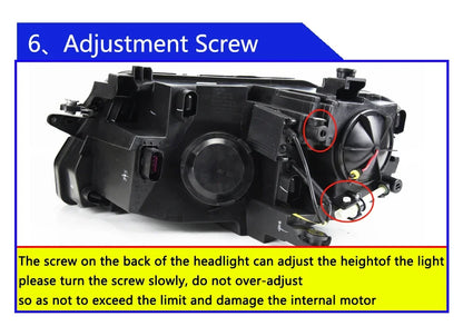 Car Front Lamps for VW Tiguan L 2017-2021 LED Auto Headlights Assembly Upgrade Bugatti Style 4 Projector Lens Accessories