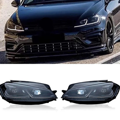 Headlight for Volkswagen vw Golf 7.5 14-20 Modified LED Head Lamp Dynamic Signal Lens Automotive Accessories