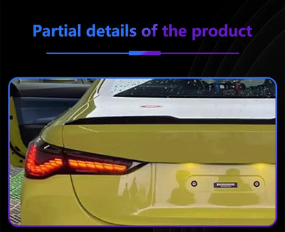 Car Taillights for Bmw 4 Series 2020-2023 Led Auto Back Lamps Assembly Upgrade Dragon Design Style Turn Signal Accessories