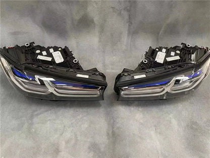 For BMW G30 G38 2017-2021Projector Lens Headlight Auto Head lamp Reverse Brake Fog Front lights DRL Plug and Play IP67 2pcs/Set