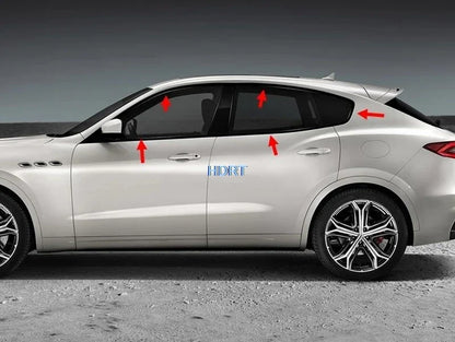 Car Styling Accessories For Maserati Levante M161 Ghibli M157 Quattroporte M156 2013-2023 Window Molding Glass Side Trim Strip
