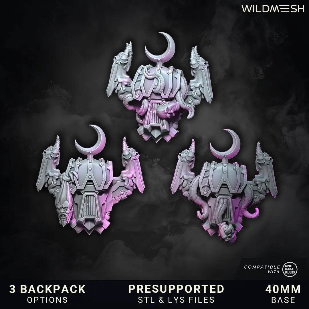 Shards of Excess by Wild Mesh 28/32mm Heroic Scale Miniature, 35mm tall, 3 Units