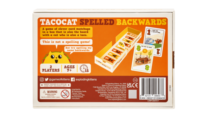 Tacocat Spelled Backwards