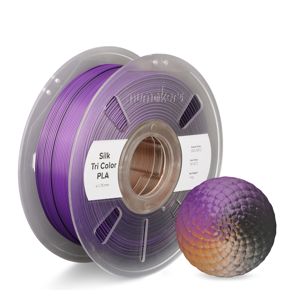 Dual/Tri-Color Silk PLA
