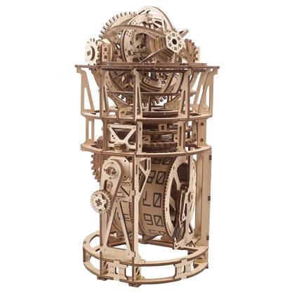 Sky Watcher Tourbillon Table Clock 3D Wood Model Kit UGEARS