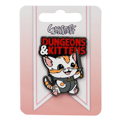 Enamel Pin: Dungeons & Kittens