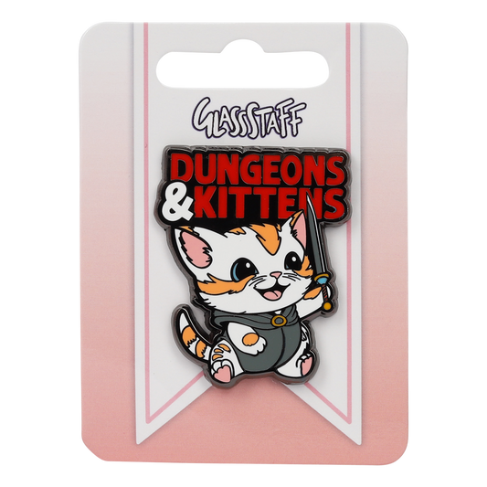 Enamel Pin: Dungeons & Kittens