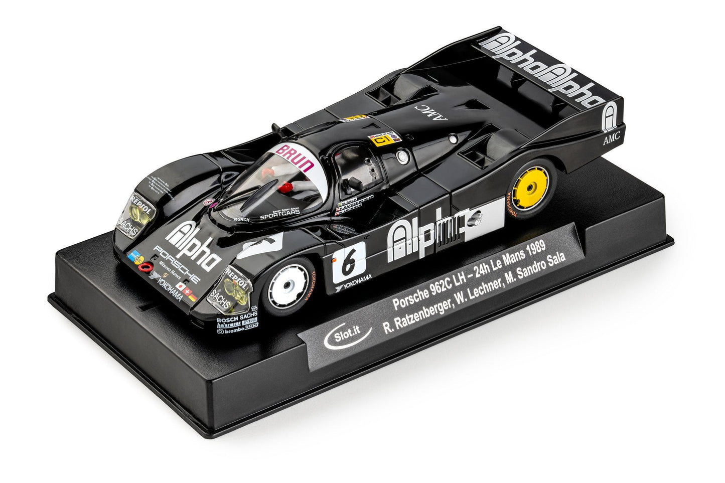 Slot.it Porsche 962C LH Le Mans 1989 1/32 Slot Car SICA03N CA03N