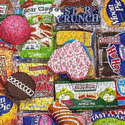 Snack Treats 500 Piece Jigsaw Puzzle Springbok